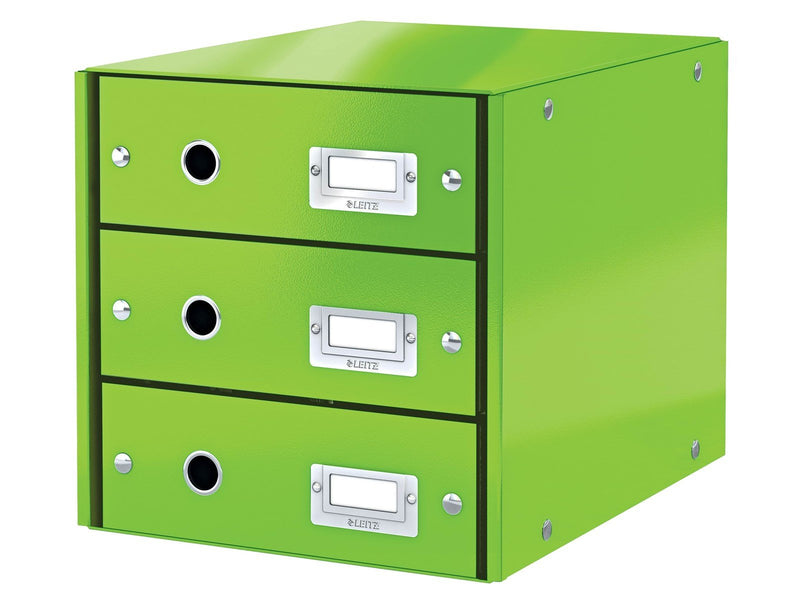 Leitz  Click & Store WOW Schubladenset (3 Schubladen) Grün