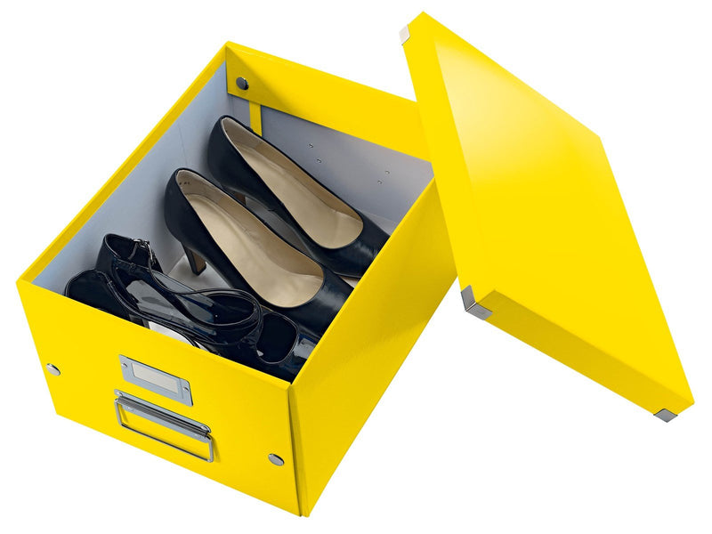 Leitz  Click & Store WOW Aufbewahrungs- und Transportbox Mittel (Für A4) Gelb