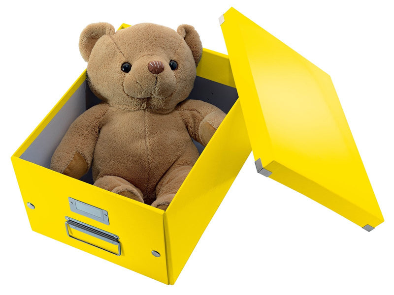 Leitz  Click & Store WOW Aufbewahrungs- und Transportbox Mittel (Für A4) Gelb