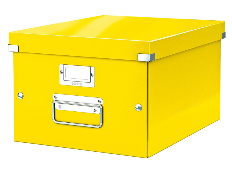 Leitz  Click & Store WOW Aufbewahrungs- und Transportbox Mittel (Für A4) Gelb