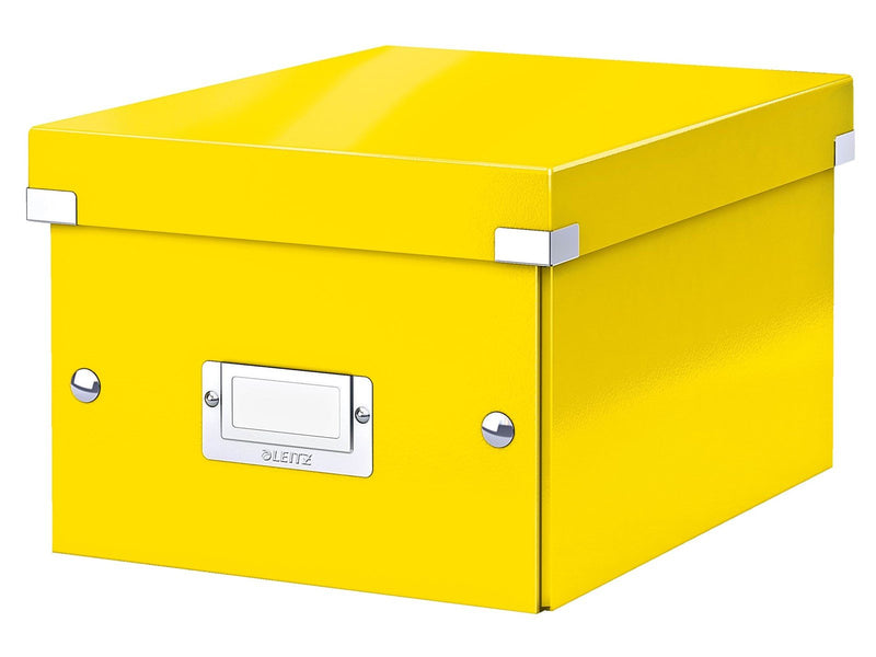 Leitz  Click & Store WOW Aufbewahrungs- und Transportbox Klein (Für A5) Gelb