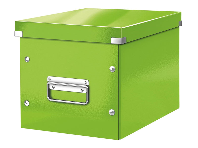 Leitz  Click & Store WOW Aufbewahrungs- und Transportbox Cube Mittel Grün