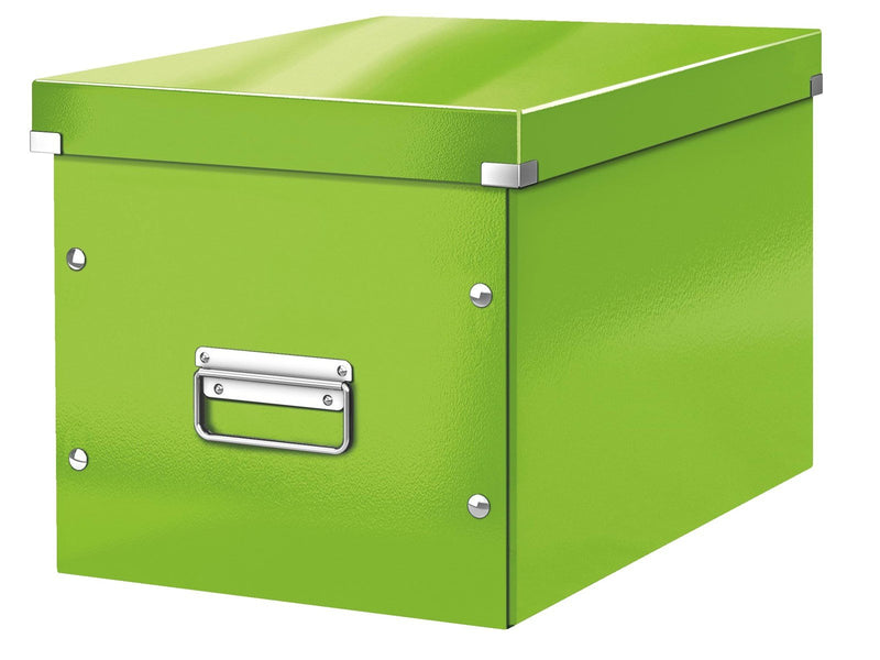 Leitz  Click & Store WOW Aufbewahrungs- und Transportbox Cube Groß Grün