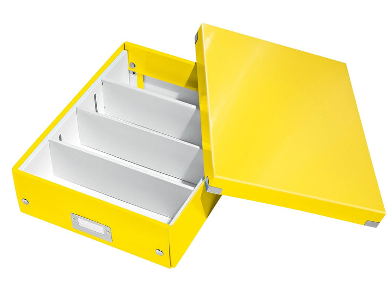 Leitz  Click & Store WOW Organisationsbox Mittel Gelb