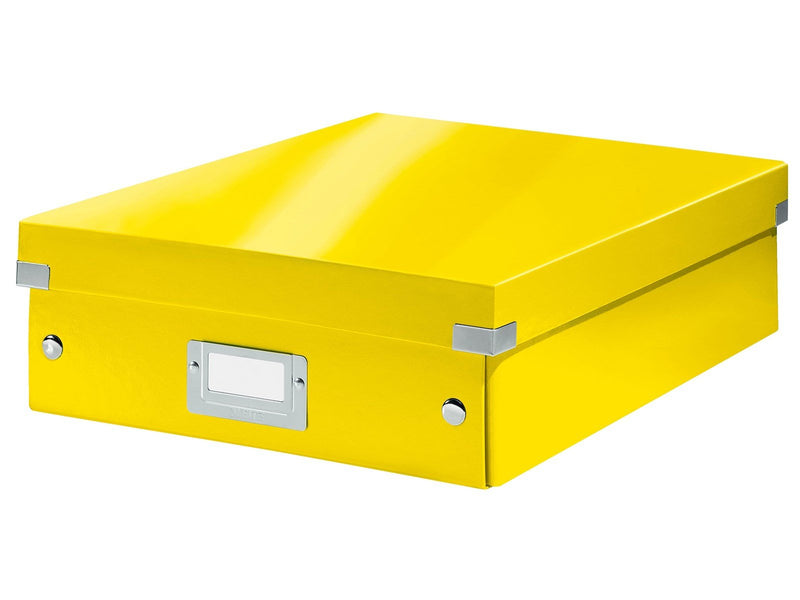 Leitz  Click & Store WOW Organisationsbox Mittel Gelb