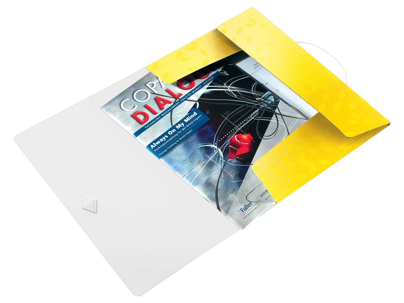 Leitz  WOW Eckspannermappe Gelb