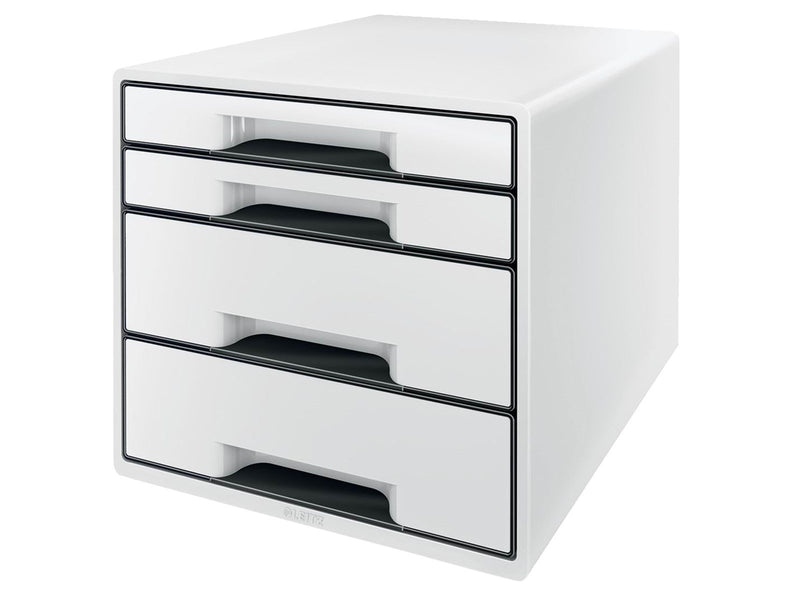 Leitz  WOW CUBE Schubladenbox Schwarz