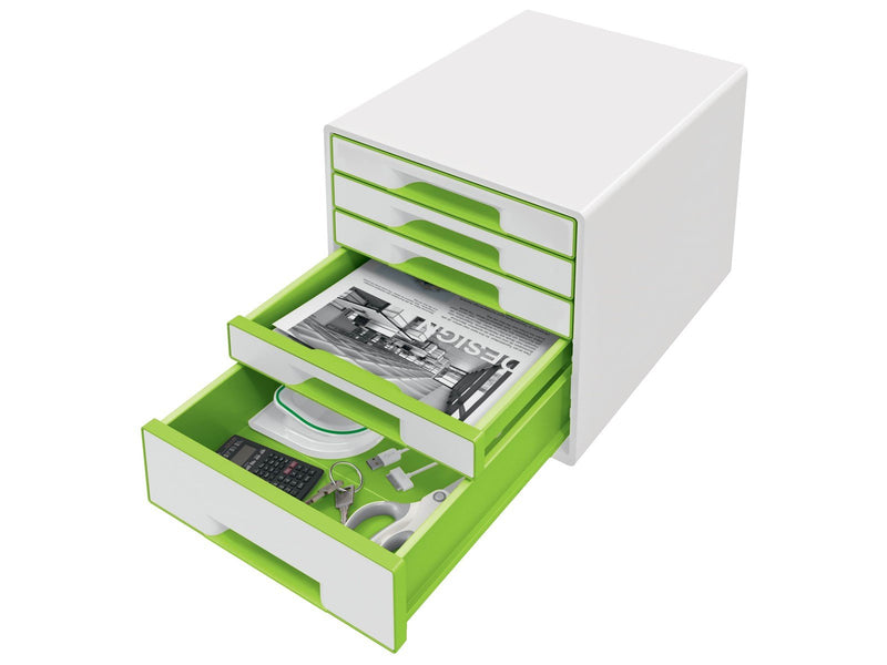 Leitz  WOW CUBE Schubladenbox Grün