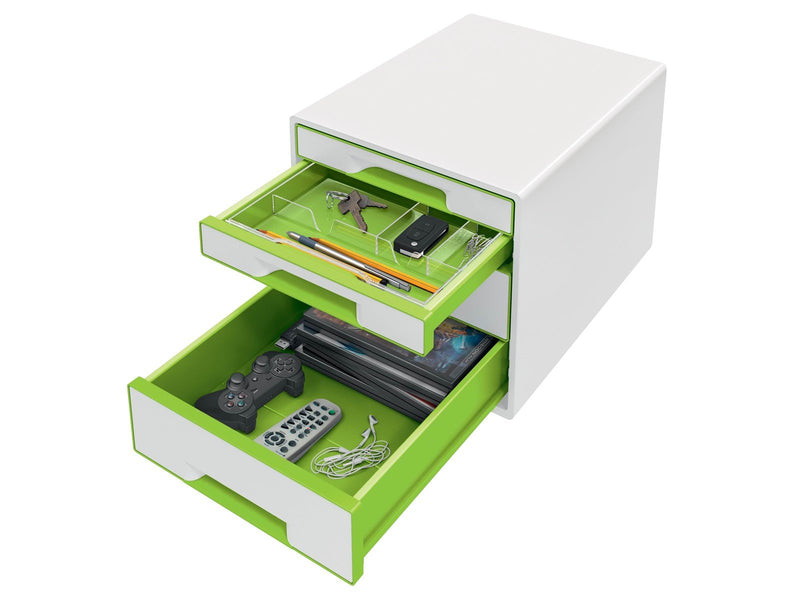 Leitz  WOW CUBE Schubladenbox Grün