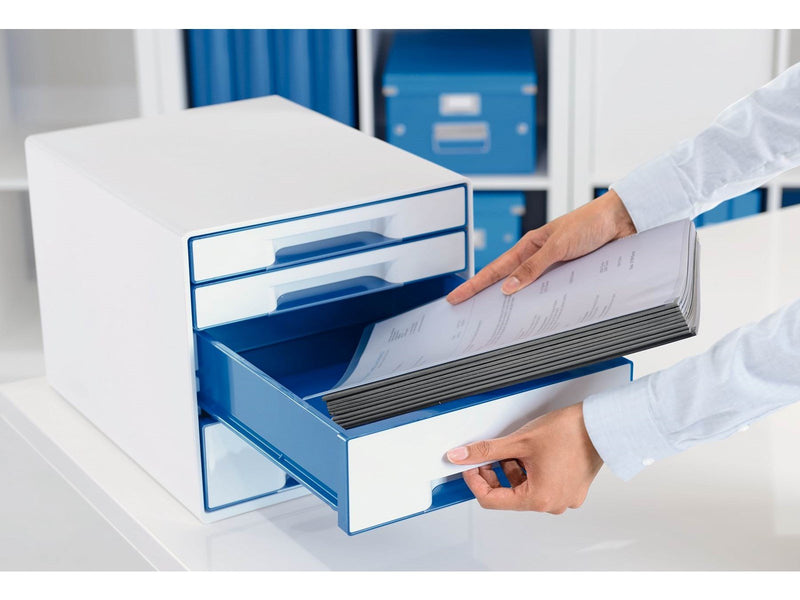 Leitz  WOW CUBE Schubladenbox Blau