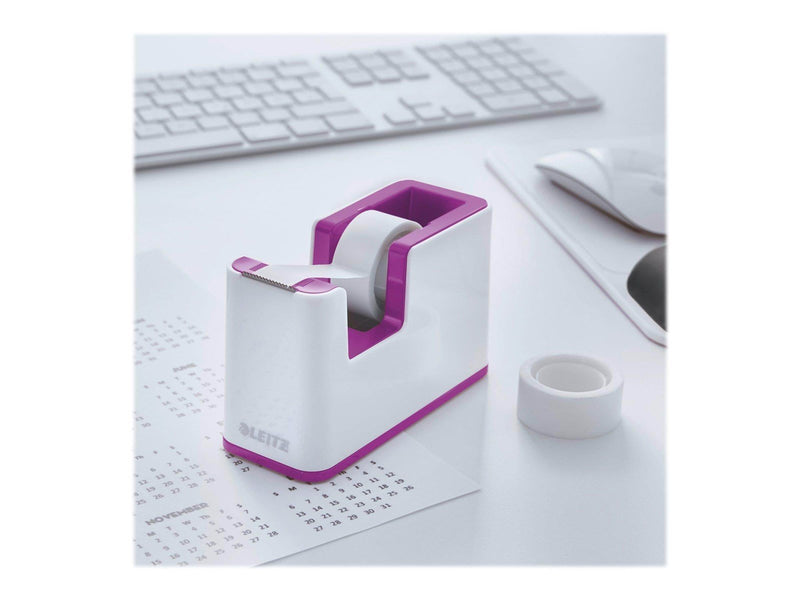 Leitz  WOW Klebeband-Tischabroller Duo Colour Violett