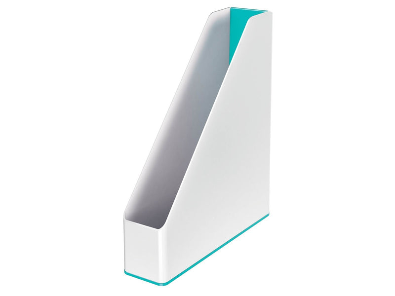 Leitz  WOW Stehsammler Duo Colour Eisblau