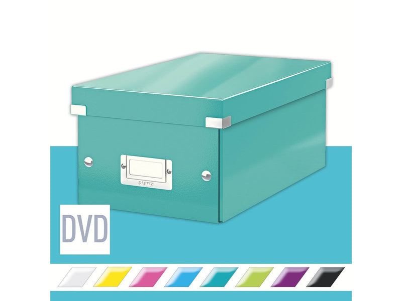 Leitz  Click & Store WOW DVD Aufbewahrungsbox Eisblau