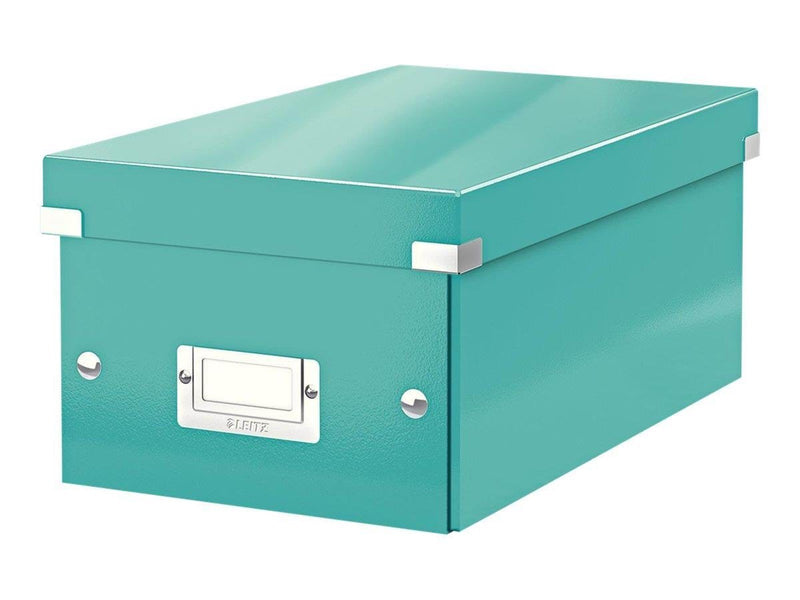 Leitz  Click & Store WOW DVD Aufbewahrungsbox Eisblau