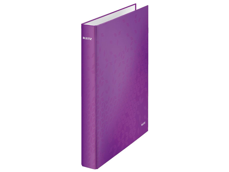 Leitz Ringbinder  WOW Laminated A4+ 4DR/25mm Purple