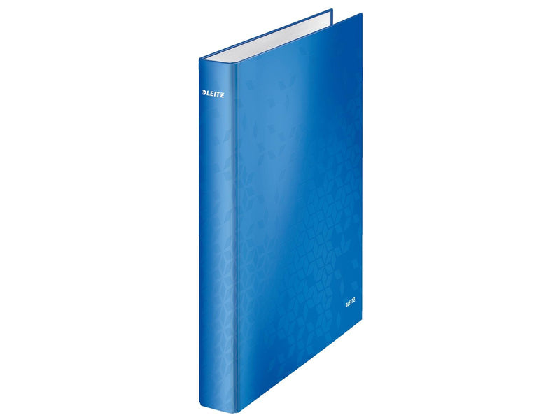 Leitz Ringbinder  WOW Laminated A4+ 4DR/25mm Blue
