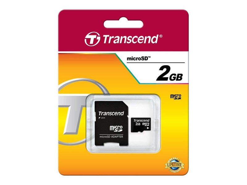 Transcend MicroSD/SD Std - 2GB