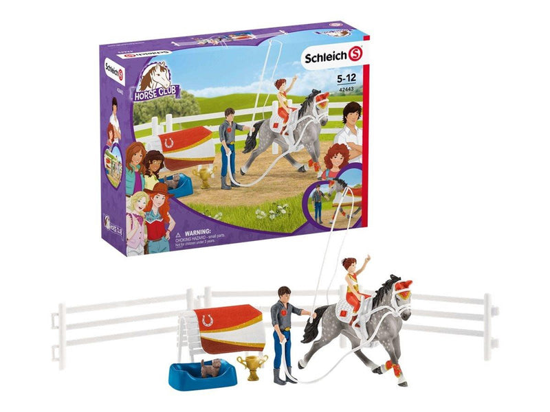 Schleich Horse Club Mias vaulting set