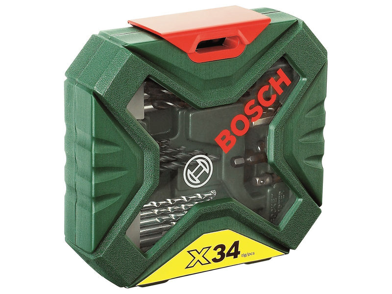 Bosch X-Line Drill and Bit set 34 pcs