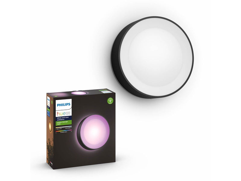 Philips Hue Outdoor Daylo Wandleuchte - Schwarz