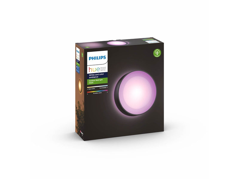 Philips Hue Outdoor Daylo Wandleuchte - Schwarz