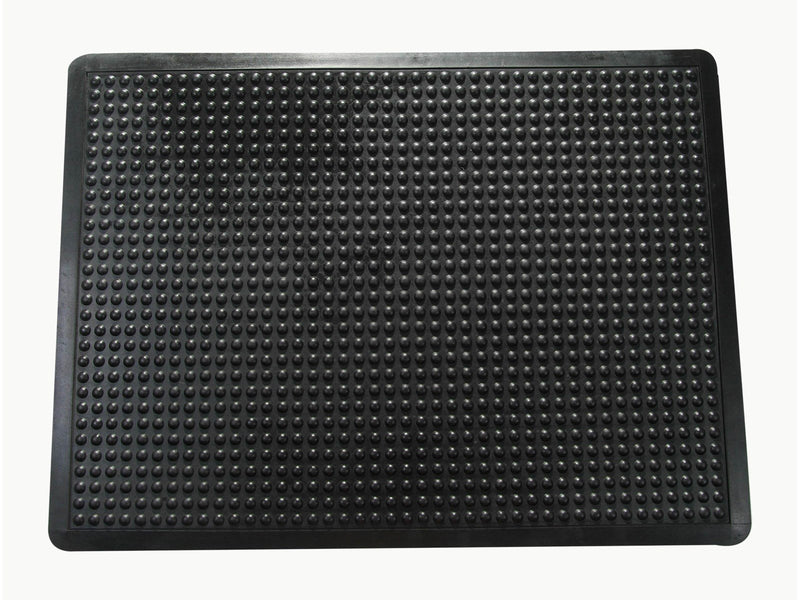 Floortex Doortex Ergonomic anti-fatigue standing mat 61x91 cm black rubber