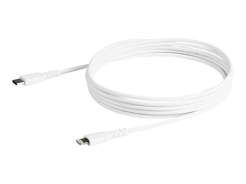 StarTech.com 2m / 6.6ft USB C to Lightning Cable - MFi Certified - White - Lightning cable - Lightning / USB 2.0 - 2 m