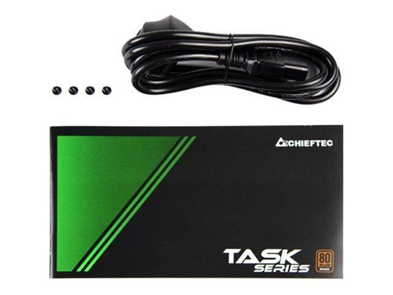 Chieftec TASK Series Netzteile - 700 Watt - 120 mm - ATX - 80 Plus Bronze zertifiziert