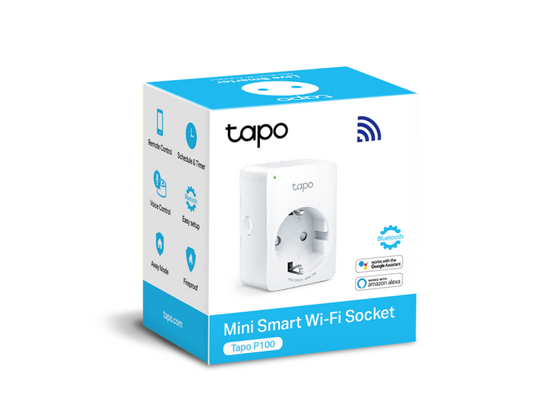 TP-Link Tapo P100 (1-pack) Mini Smart Wi-Fi Socket