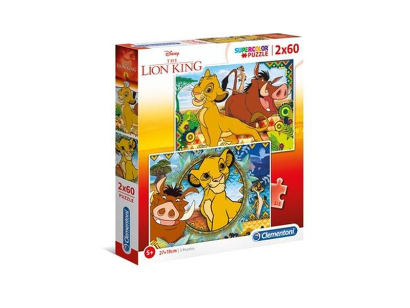 Clementoni 2x60 pcs. Puzzles Kids Special Collection Lion Kin
