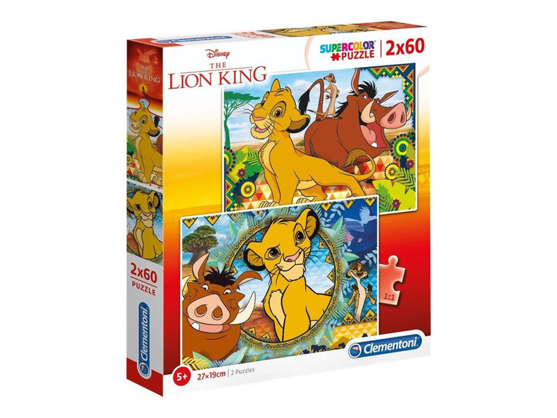 Clementoni 2x60 pcs. Puzzles Kids Special Collection Lion Kin