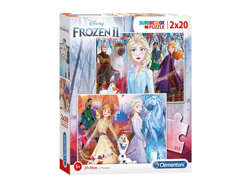 Clementoni 2x20 Puzzles Kids Frozen 2