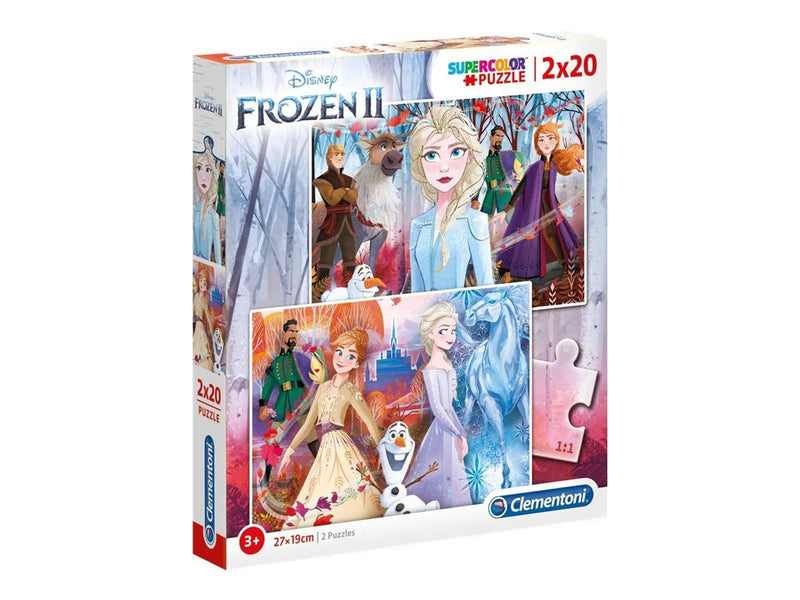Clementoni 2x20 Puzzles Kids Frozen 2