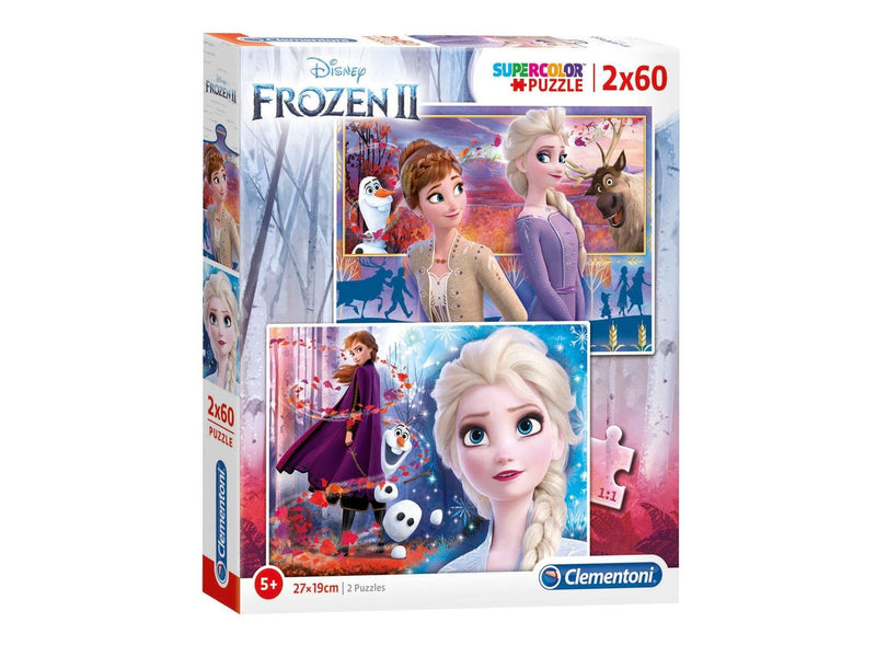 Clementoni 2x60 Puzzles Kids Frozen 2