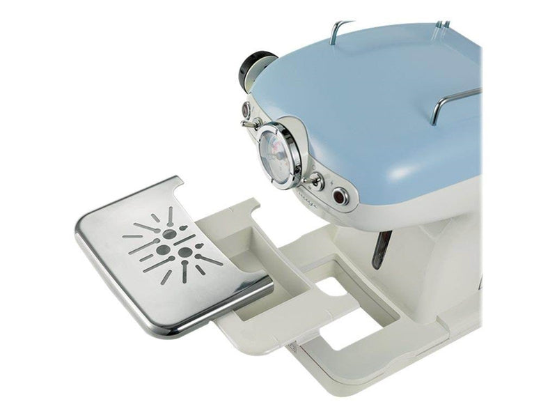 Ariete 1389 Vintage - coffee machine with cappuccinatore - 15 bar - light blue