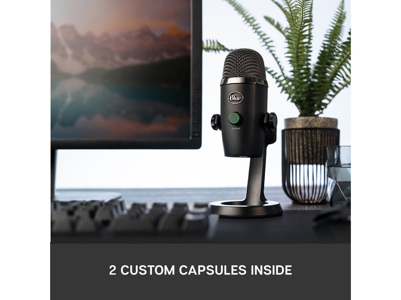 Logitech Yeti Nano USB Microphone for Mac and PC - Black
