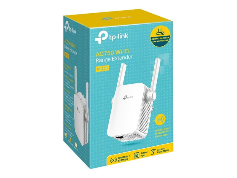 TP-Link RE205 AC750 Wi-Fi Range Extender
