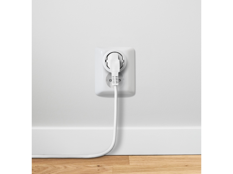 Deltaco SMART HOME switch WiFi 2.4GHz 1xCEE 7/3 10A timer 220-240V white
