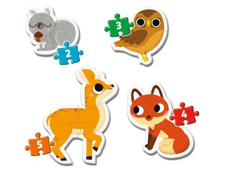Clementoni My First Puzzles - Forest animals
