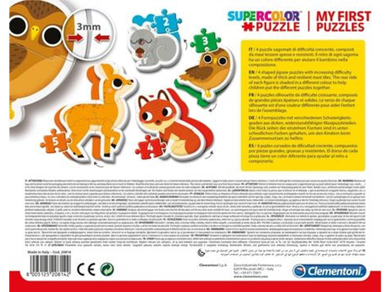 Clementoni My First Puzzles - Forest animals