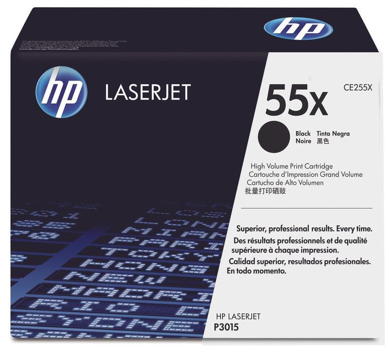 HP Original 55X Toner schwarz hohe Kapazität 12.500 Seiten (CE255X)