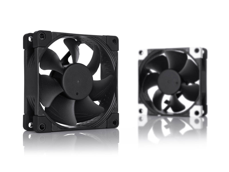 Noctua NF-A8 PWM chromax.black.swap - Gehäuselüfter - 80mm - Schwarz - 17 dBA