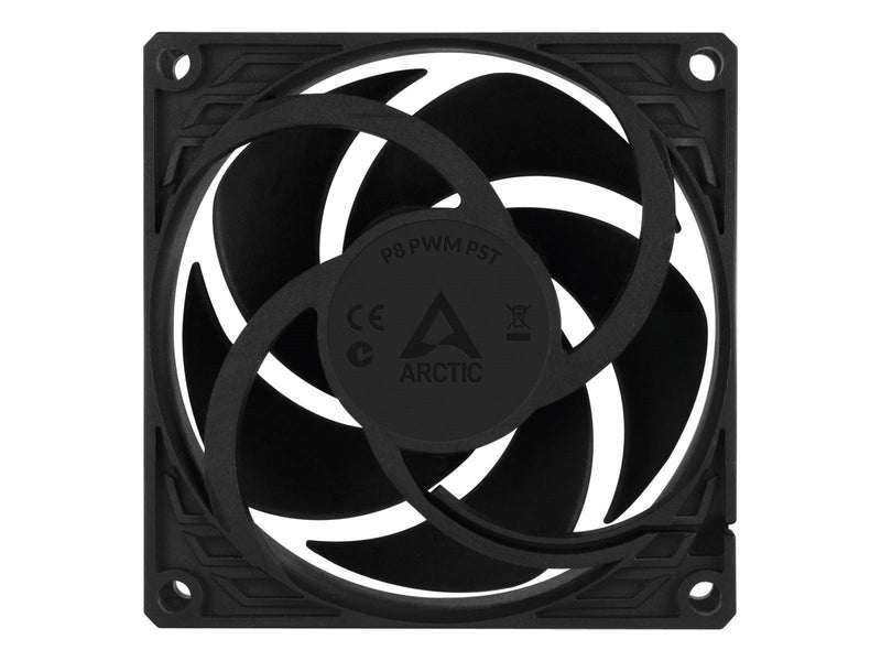 Arctic P8 PWM PST - 5-pack value pack - Gehäuselüfter - 80mm - Schwarz - 23 dBA