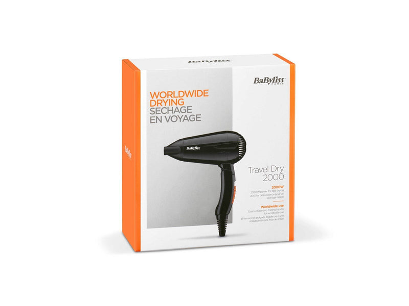 Babyliss Haartrockner / Föhne Travel Dry 2000 - 2000 W
