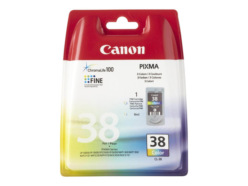 Canon CL-38 / 2146B001 3-Color - Tintenpatrone Farbe ( Cyan, Magenta, Gelb)