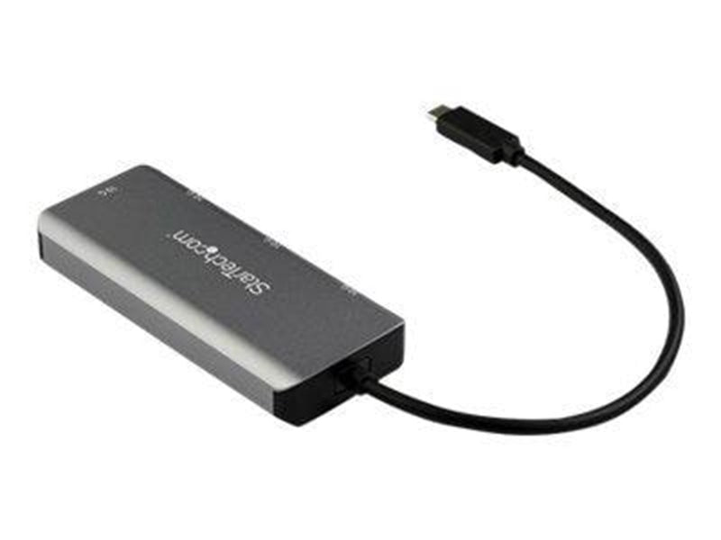 StarTech.com 4 -Port USB-C Hub (10Gbps) with 2x USB-A & 2x USB-C - hub - 4 ports USB-Hubs - 4 - Grau