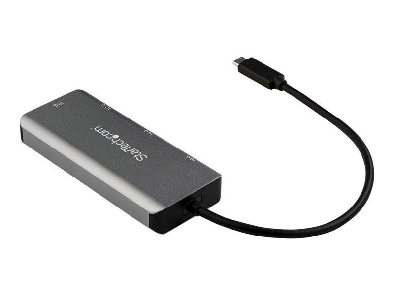 StarTech.com 4 -Port USB-C Hub (10Gbps) with 2x USB-A & 2x USB-C - hub - 4 ports USB-Hubs - 4 - Grau