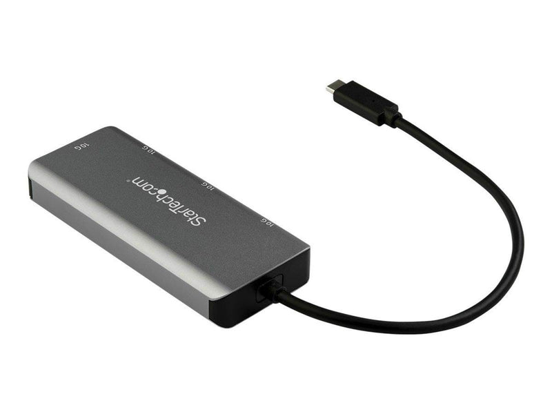 StarTech.com 4 -Port USB-C Hub (10Gbps) with 2x USB-A & 2x USB-C - hub - 4 ports USB-Hubs - 4 - Grau