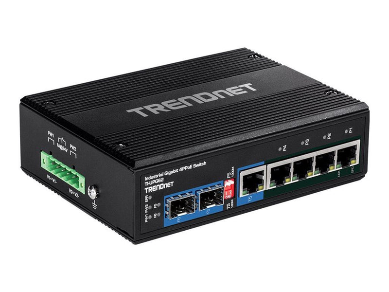 TRENDnet TI-UPG62 - switch - 6 ports - unmanaged