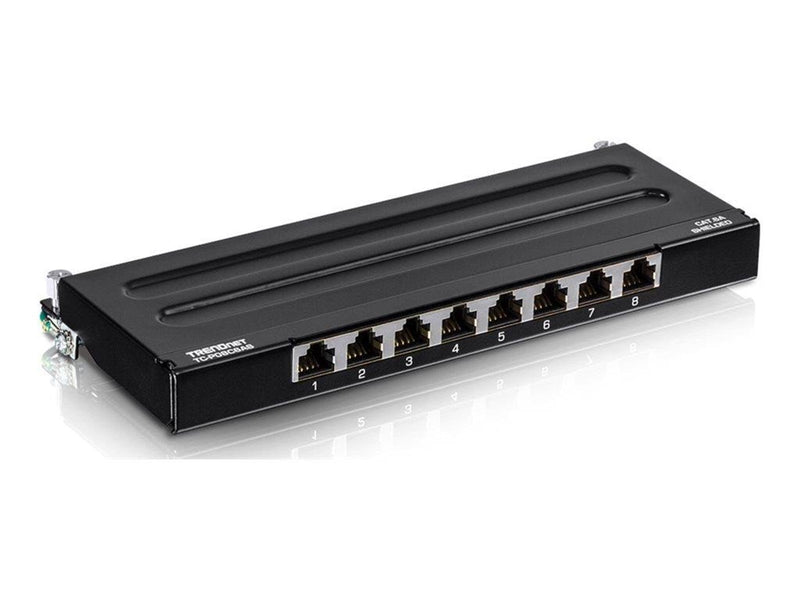 TRENDnet TC-P08C6AS - patch panel - 0.5U